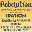 Rebelution Good Vibes Summer Tour 2023